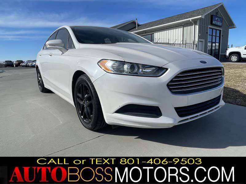2016 Ford Fusion for sale at Auto Boss in Woods Cross UT