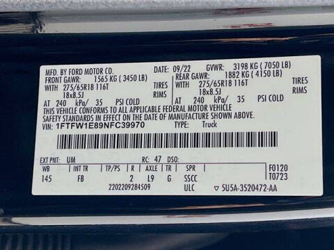 2022 Ford F-150