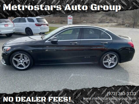 2015 Mercedes-Benz C-Class for sale at Metrostars Auto Group in Plainfield NJ