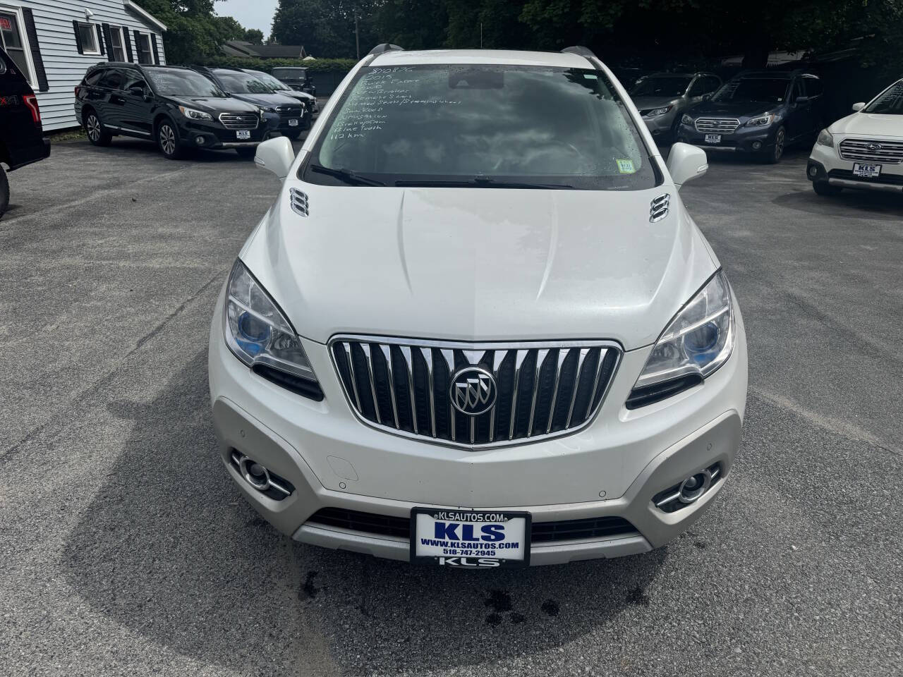 White 2015 Buick Encore Premium AWD Premium 4dr Crossover 2