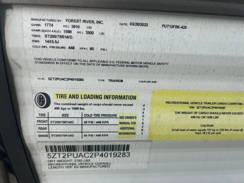 2023 Forest River Puma