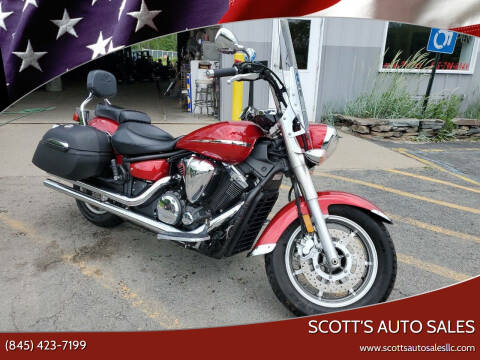 2007 Yamaha V-Star 1300 for sale at Scott's Auto Sales in Rock Hill NY