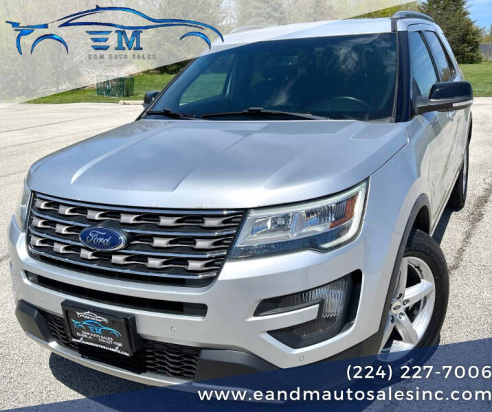 2016 Ford Explorer for sale at E and M Auto Sales in Elgin IL