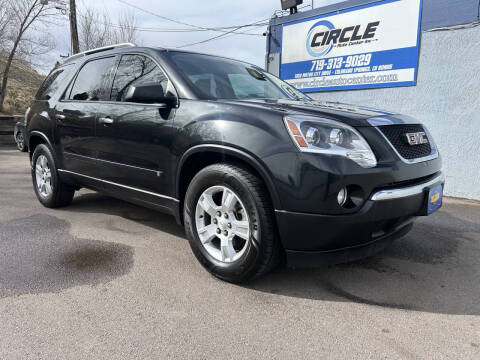 2009 GMC Acadia for sale at Circle Auto Center Inc. in Colorado Springs CO