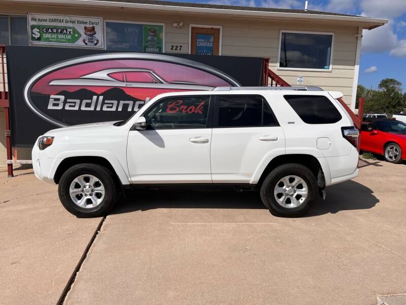 2018 Toyota 4Runner for sale at Badlands Brokers in Rapid City SD