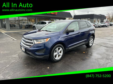 2016 Ford Edge for sale at All In Auto in Palatine IL