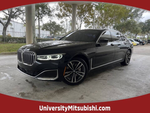 2022 BMW 7 Series for sale at University Mitsubishi in Davie FL