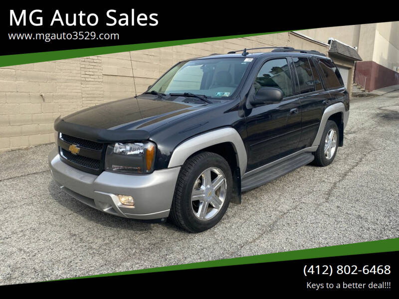 2008 Chevrolet TrailBlazer for sale at MG Auto Sales in Pittsburgh PA