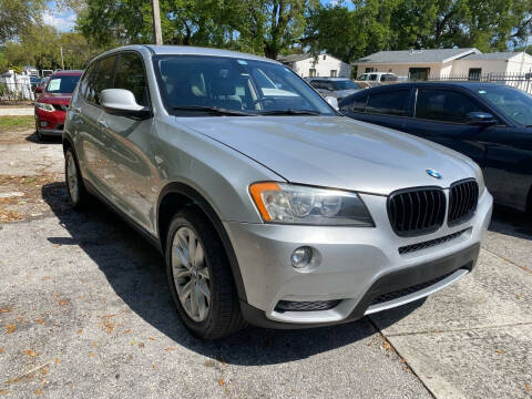 2012 BMW X3 for sale at America Auto Wholesale Inc in Miami FL