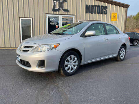 2011 Toyota Corolla for sale at DC Motors in Auburn ME