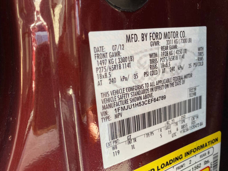 2012 Ford Expedition XLT