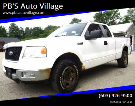 2005 Ford F-150 for sale at PB'S Auto Village in Hampton Falls NH