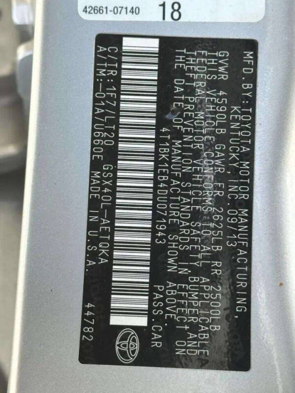 2013 Toyota Avalon XLE