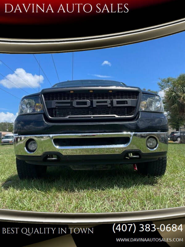 2008 Ford F-150 for sale at DAVINA AUTO SALES in Longwood FL