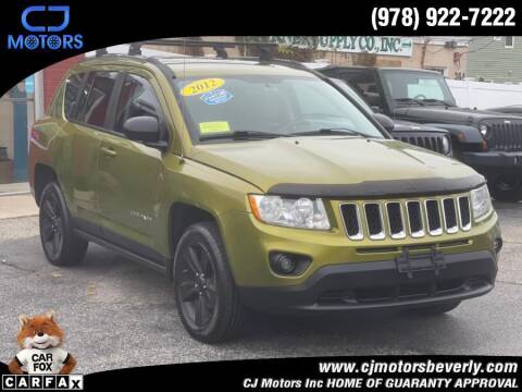 2012 Jeep Compass for sale at CJ Motors Inc. in Beverly MA