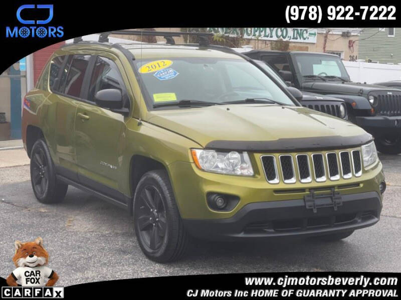 2012 Jeep Compass for sale at CJ Motors Inc. in Beverly MA