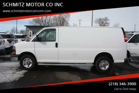 2020 GMC Savana for sale at SCHMITZ MOTOR CO INC in Perham MN