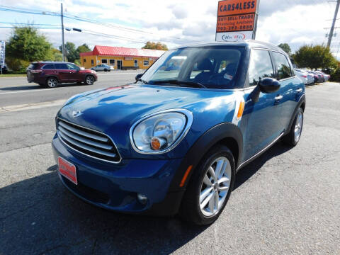 2012 MINI Cooper Countryman for sale at Cars 4 Less in Manassas VA