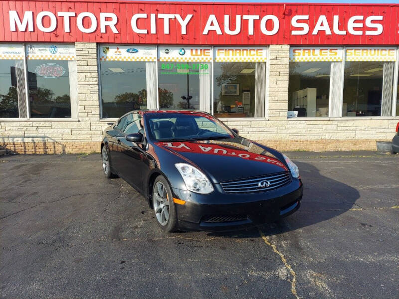 2005 Infiniti G35 for sale at MOTOR CITY AUTO BROKER in Waukegan IL