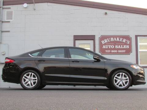2016 Ford Fusion for sale at Brubakers Auto Sales in Myerstown PA