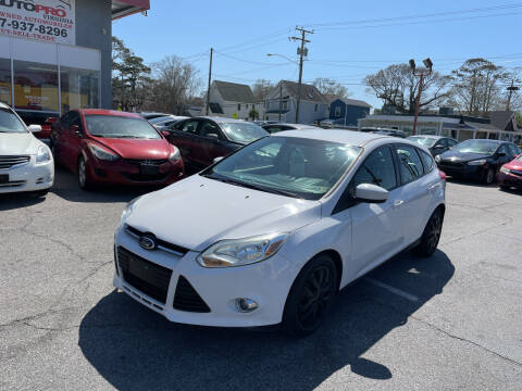 2012 Ford Focus for sale at AutoPro Virginia LLC in Virginia Beach VA