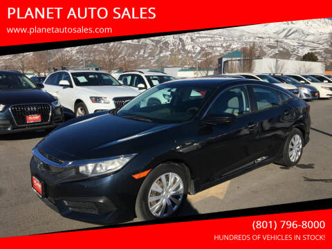 2018 Honda Civic for sale at PLANET AUTO SALES in Lindon UT