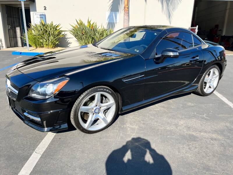2014 Mercedes-Benz SLK for sale at MANGIONE MOTORS ORANGE COUNTY in Costa Mesa CA