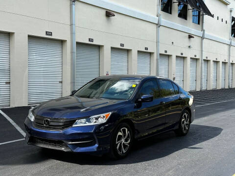 2017 Honda Accord for sale at IRON CARS in Hollywood FL