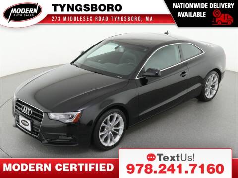 2014 Audi A5 for sale at Modern Auto Sales in Tyngsboro MA