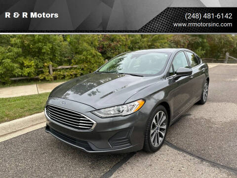 2020 Ford Fusion for sale at R & R Motors in Waterford MI