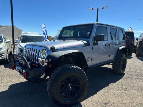 2013 Jeep Wrangler Unlimited for sale at Discount Motors in Pueblo CO