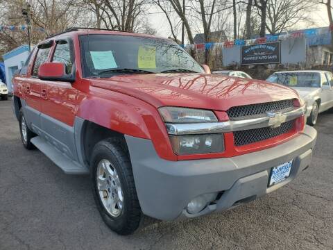 2002 Chevrolet Avalanche for sale at New Plainfield Auto Sales in Plainfield NJ