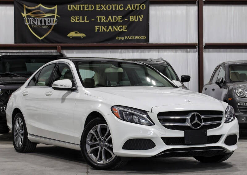 2015 Mercedes-Benz C-Class for sale at United Exotic Auto in Houston TX