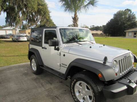 2010 Jeep Wrangler for sale at D & R Auto Brokers in Ridgeland SC