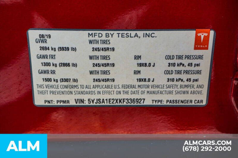 2019 Tesla Model S Long Range