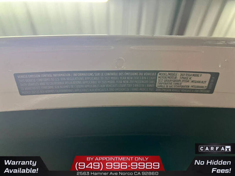 2021 Tesla Model Y Long Range