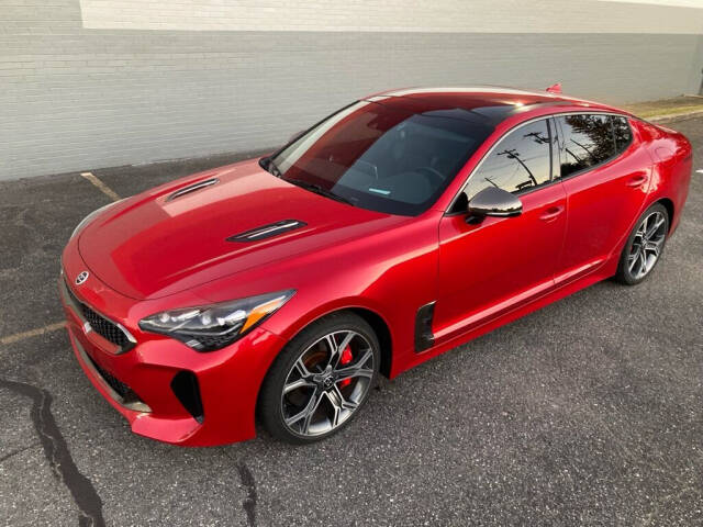 Used 2019 Kia Stinger GT2 with VIN KNAE55LC9K6058888 for sale in Charlotte, NC