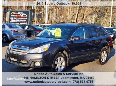 2013 Subaru Outback for sale at United Auto Sales & Service Inc in Leominster MA