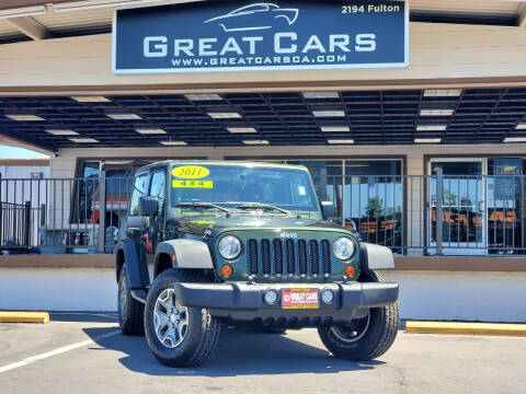 2011 Jeep Wrangler for sale at Great Cars in Sacramento CA