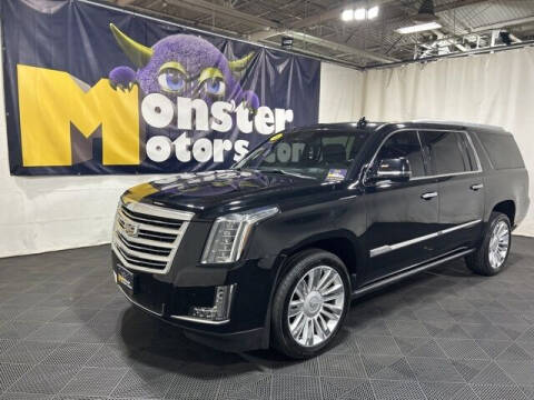 2016 Cadillac Escalade ESV for sale at Monster Motors in Michigan Center MI