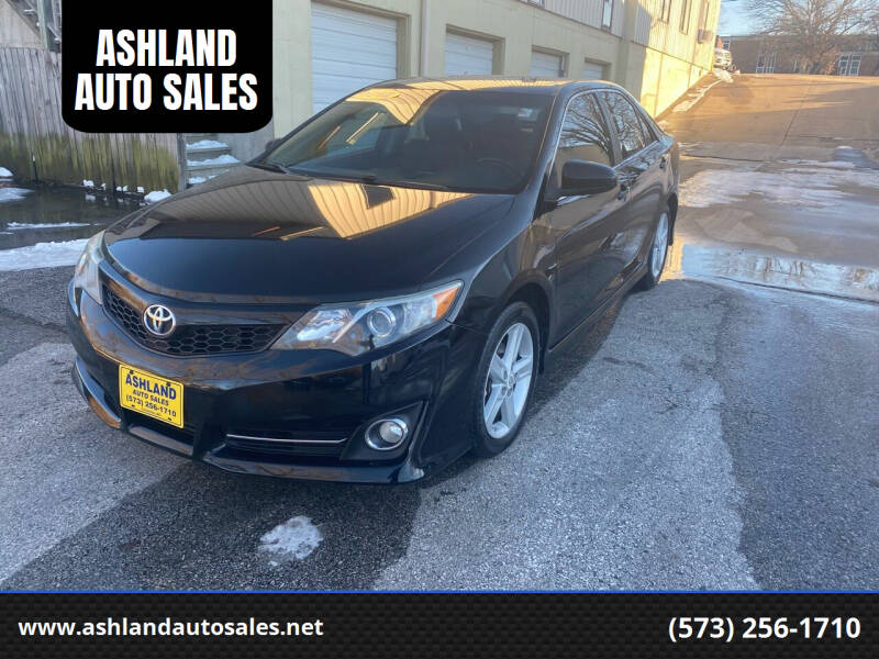 2012 Toyota Camry for sale at ASHLAND AUTO SALES in Columbia MO
