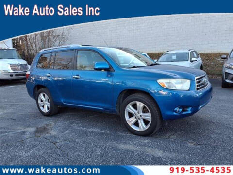 2008 Toyota Highlander for sale at Wake Auto Sales Inc in Raleigh NC