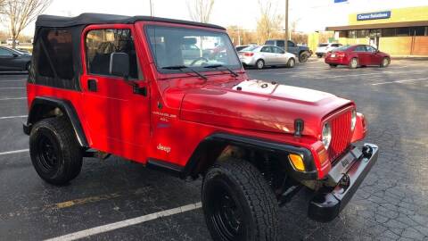 1998 Jeep Wrangler for sale at P & T SALES in Clear Lake IA
