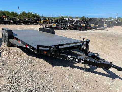 2022 COFFEE CREEK  - Steel Deck Car Hauler Trail for sale at LJD Sales in Lampasas TX