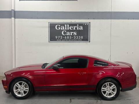 2012 Ford Mustang for sale at Galleria Cars in Dallas TX