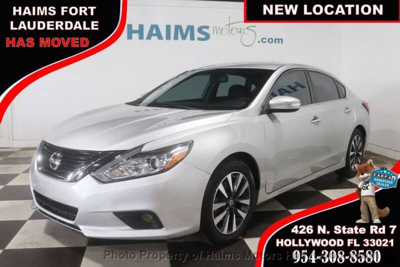 2017 Nissan Altima for sale at Haims Motors - Hollywood South in Hollywood FL