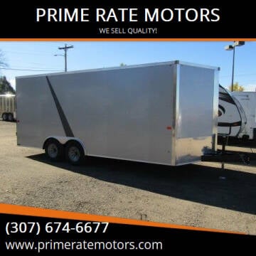 2022 AERO 8FT X 18FT CARGO TRAILER for sale at PRIME RATE MOTORS in Sheridan WY