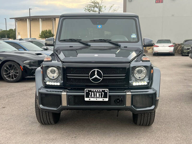 Used 2015 Mercedes-Benz G-Class G63 AMG with VIN WDCYC7DF1FX236801 for sale in Garland, TX