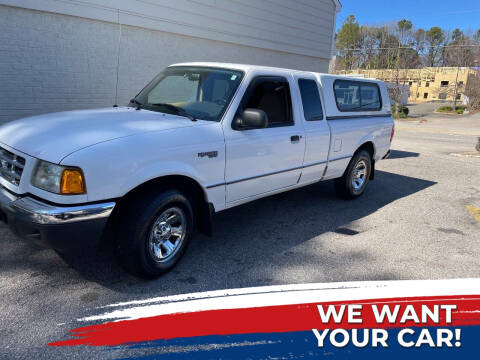 2002 Ford Ranger for sale at Pit Stop Auto Market in Cary NC