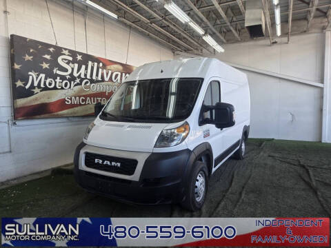 2019 RAM ProMaster for sale at SULLIVAN MOTOR COMPANY INC. in Mesa AZ